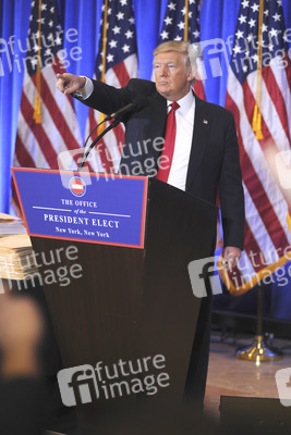 Donald Trump Pressekonferenz in New York