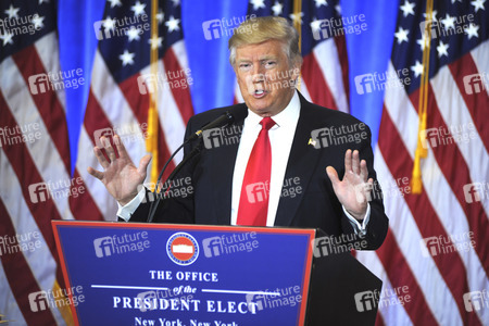 Donald Trump Pressekonferenz in New York