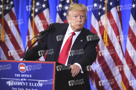 Donald Trump Pressekonferenz in New York