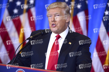 Donald Trump Pressekonferenz in New York