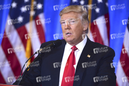 Donald Trump Pressekonferenz in New York
