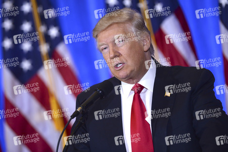 Donald Trump Pressekonferenz in New York