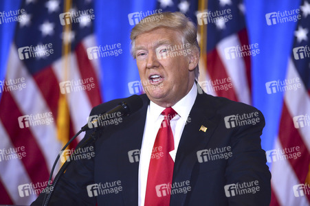 Donald Trump Pressekonferenz in New York