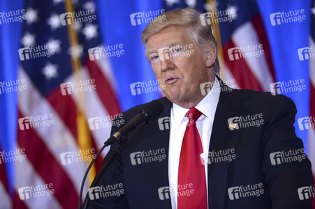 Donald Trump Pressekonferenz in New York