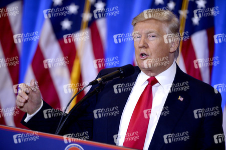 Donald Trump Pressekonferenz in New York