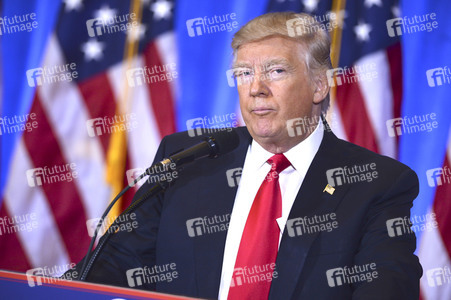 Donald Trump Pressekonferenz in New York
