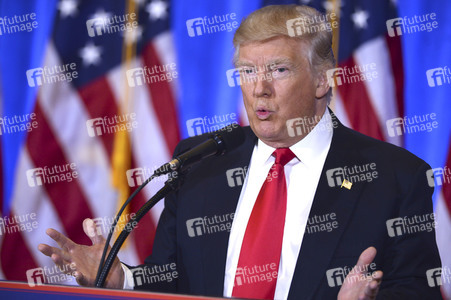 Donald Trump Pressekonferenz in New York