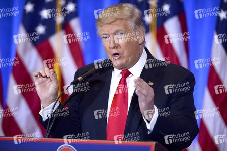 Donald Trump Pressekonferenz in New York