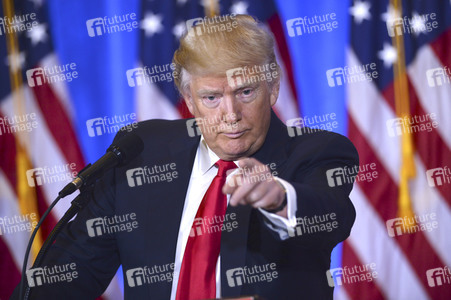 Donald Trump Pressekonferenz in New York