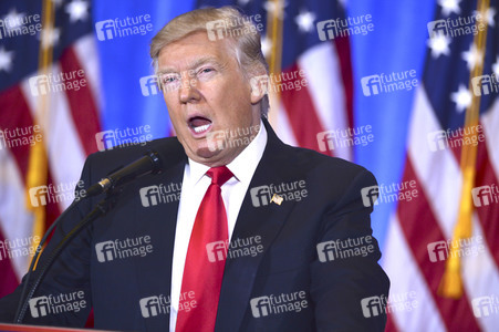Donald Trump Pressekonferenz in New York