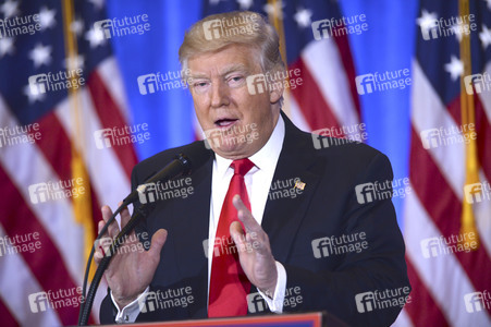 Donald Trump Pressekonferenz in New York