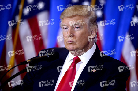 Donald Trump Pressekonferenz in New York