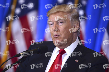 Donald Trump Pressekonferenz in New York