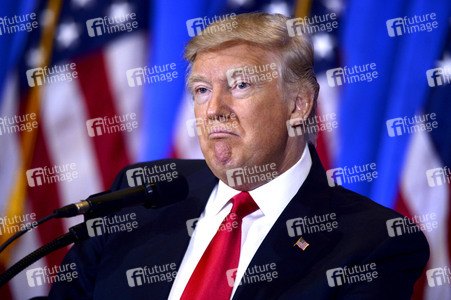 Donald Trump Pressekonferenz in New York