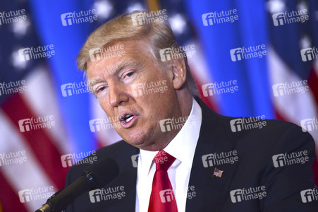 Donald Trump Pressekonferenz in New York