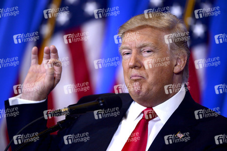 Donald Trump Pressekonferenz in New York
