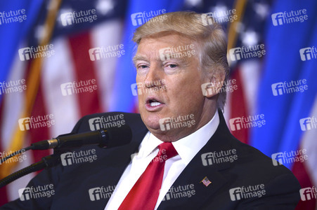 Donald Trump Pressekonferenz in New York