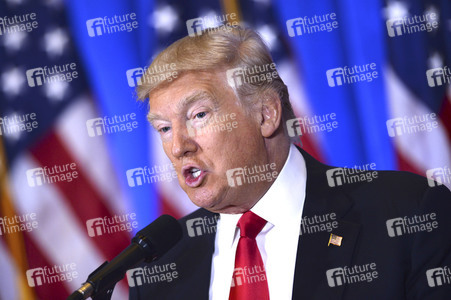 Donald Trump Pressekonferenz in New York
