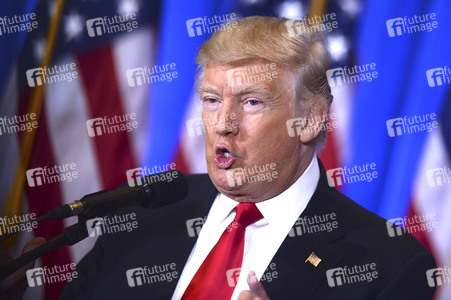 Donald Trump Pressekonferenz in New York