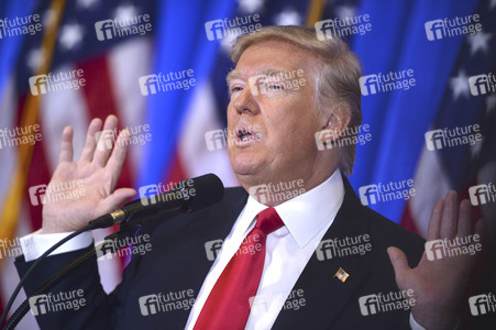 Donald Trump Pressekonferenz in New York