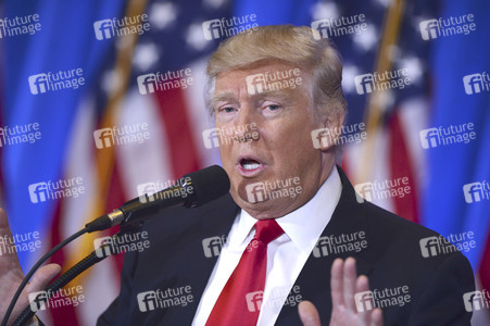 Donald Trump Pressekonferenz in New York