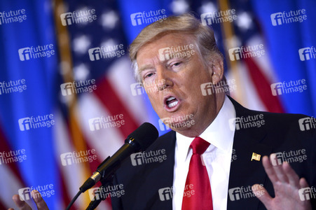 Donald Trump Pressekonferenz in New York