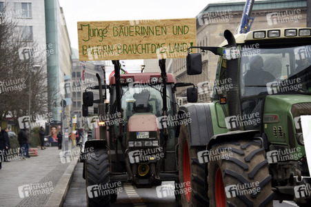 Demonstration 'Wir haben es Satt!' in Berlin