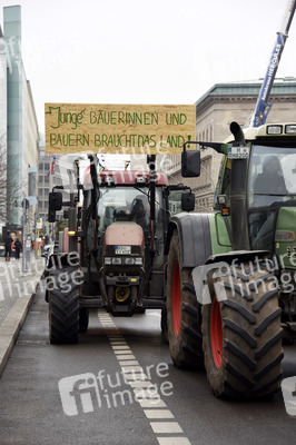 Demonstration 'Wir haben es Satt!' in Berlin