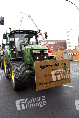 Demonstration 'Wir haben es Satt!' in Berlin