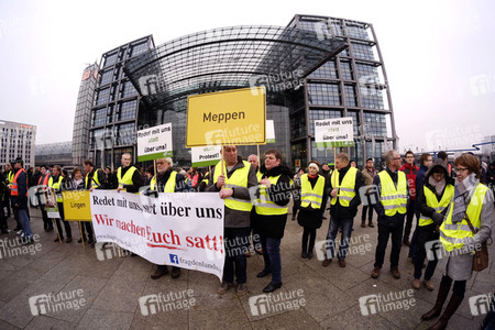 Demonstration 'Wir haben es Satt!' in Berlin