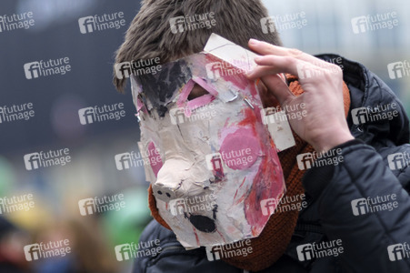 Demonstration 'Wir haben es Satt!' in Berlin