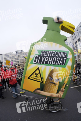 Demonstration 'Wir haben es Satt!' in Berlin