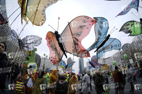 Demonstration 'Wir haben es Satt!' in Berlin