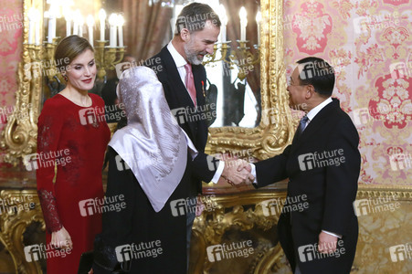 Empfang der Botschafter in Madrid