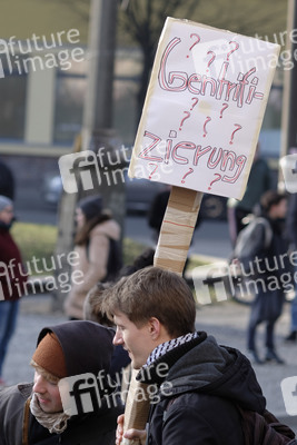 Studentendemo in Berlin