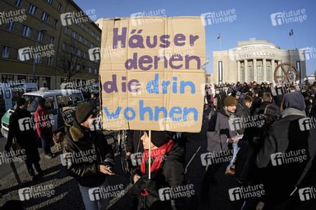 Studentendemo in Berlin
