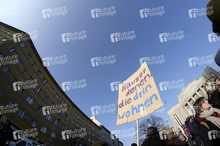 Studentendemo in Berlin