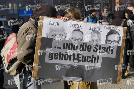 Studentendemo in Berlin