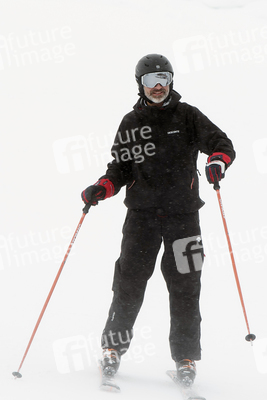 Die spanischen Royals beim Skifahren in Astún
