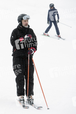 Die spanischen Royals beim Skifahren in Astún