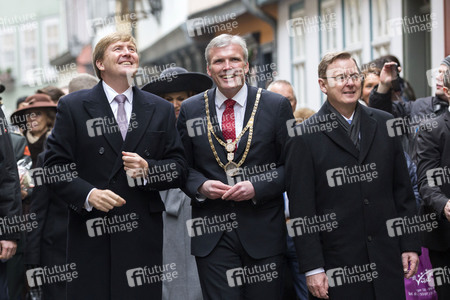 Besuch des niederländischen Königspaares in Thüringen