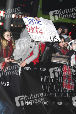 Filmpremiere 'Fifty Shades of Grey - Gefährliche Liebe' in Hamburg