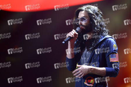 Generalprobe zur TV-Show 'Eurovision Song Contest - Unser Song 2017' in Köln