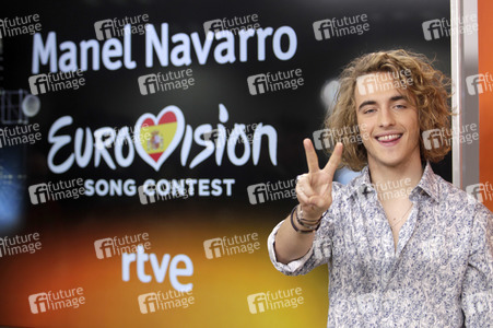 Photocall mit Manel Navarro in Madrid