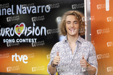 Photocall mit Manel Navarro in Madrid