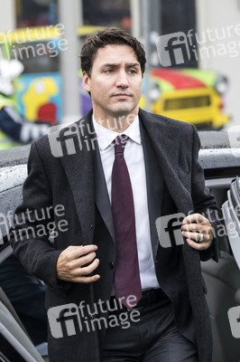 Justin Trudeau beim Holocaust-Mahnmal in Berlin