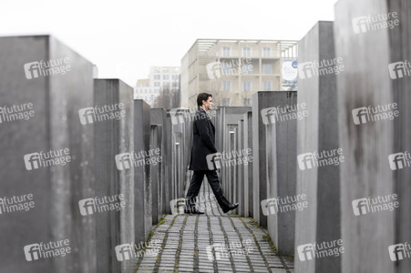 Justin Trudeau beim Holocaust-Mahnmal in Berlin