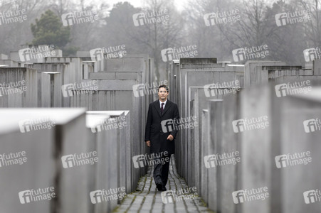Justin Trudeau beim Holocaust-Mahnmal in Berlin