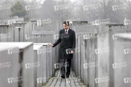 Justin Trudeau beim Holocaust-Mahnmal in Berlin