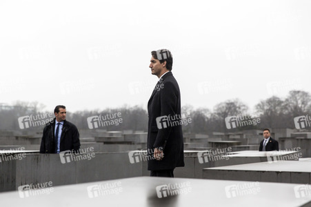 Justin Trudeau beim Holocaust-Mahnmal in Berlin
